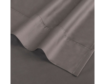 Bedgear Hyper-Cotton Sheet Set - Gray, Split Head King