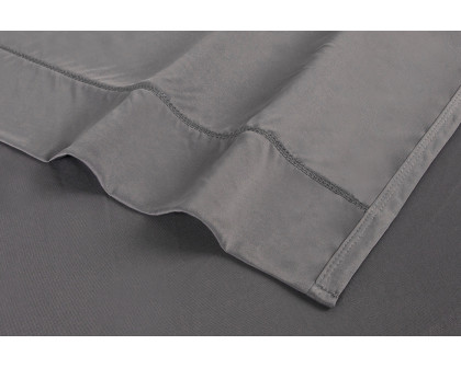 Bedgear Dri-Tec Sheet Set - Gray, Split King/Split California King Size