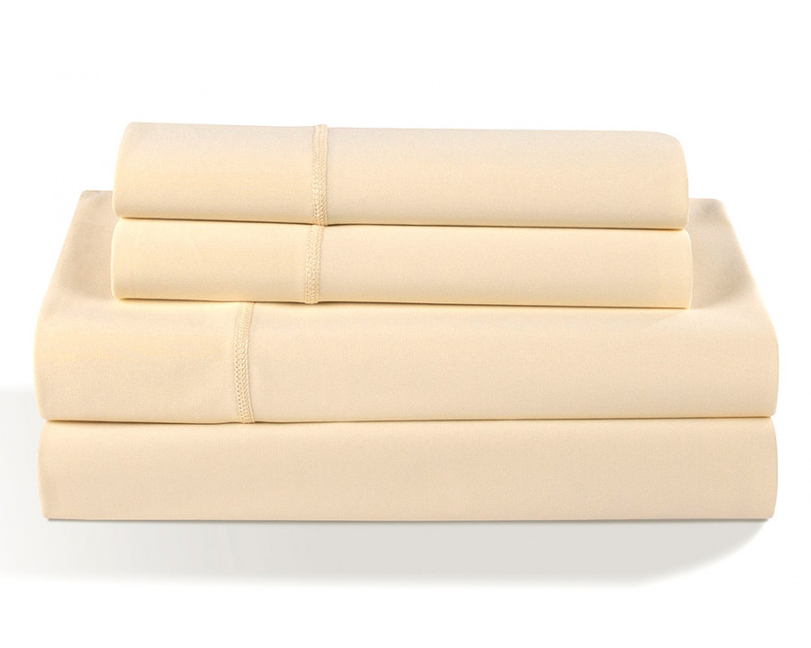 Bedgear Dri-Tec Sheet Set - Champagne, King/California King Size