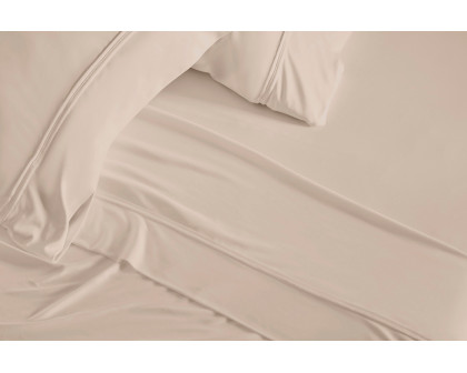 Bedgear Dri-Tec Sheet Set - Medium Beige, Full Size