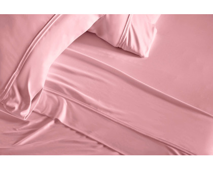 Bedgear Dri-Tec Sheet Set - Blush, Split King/Split California King Size