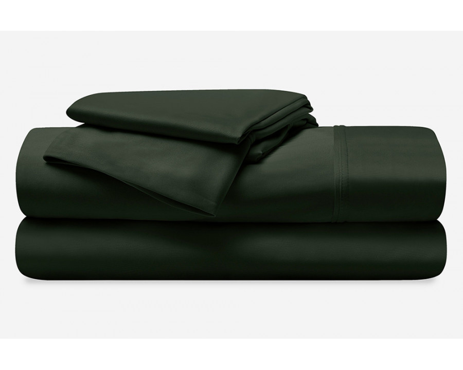 Bedgear Dri-Tec Sheet Set - Forest Green, Split King/Split California King Size