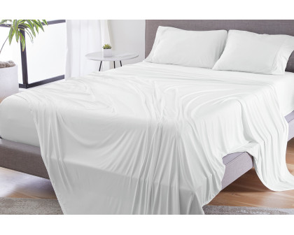 Bedgear Dri-Tec Sheet Set - Bright White, Queen Size