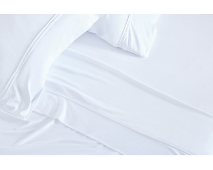 Bedgear Dri-Tec Sheet Set - Bright White, Queen Size