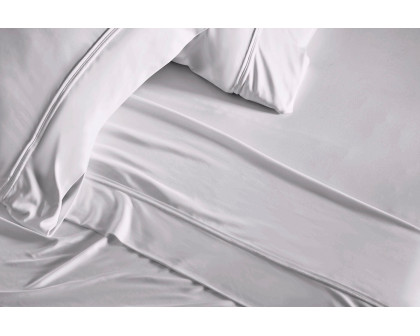 Bedgear Dri-Tec Sheet Set - Light Gray, Full Size