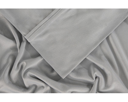 Bedgear Dri-Tec Sheet Set - Light Gray, Full Size