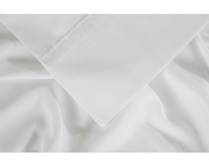 Bedgear Basic Sheet Set - Bright White, Twin Size