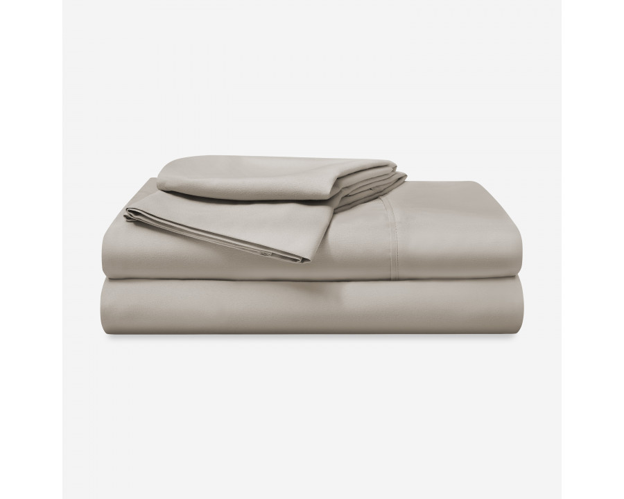 Bedgear Basic Sheet Set - Medium Beige, Twin Size