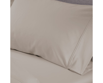 Bedgear Basic Sheet Set - Medium Beige, Twin Size