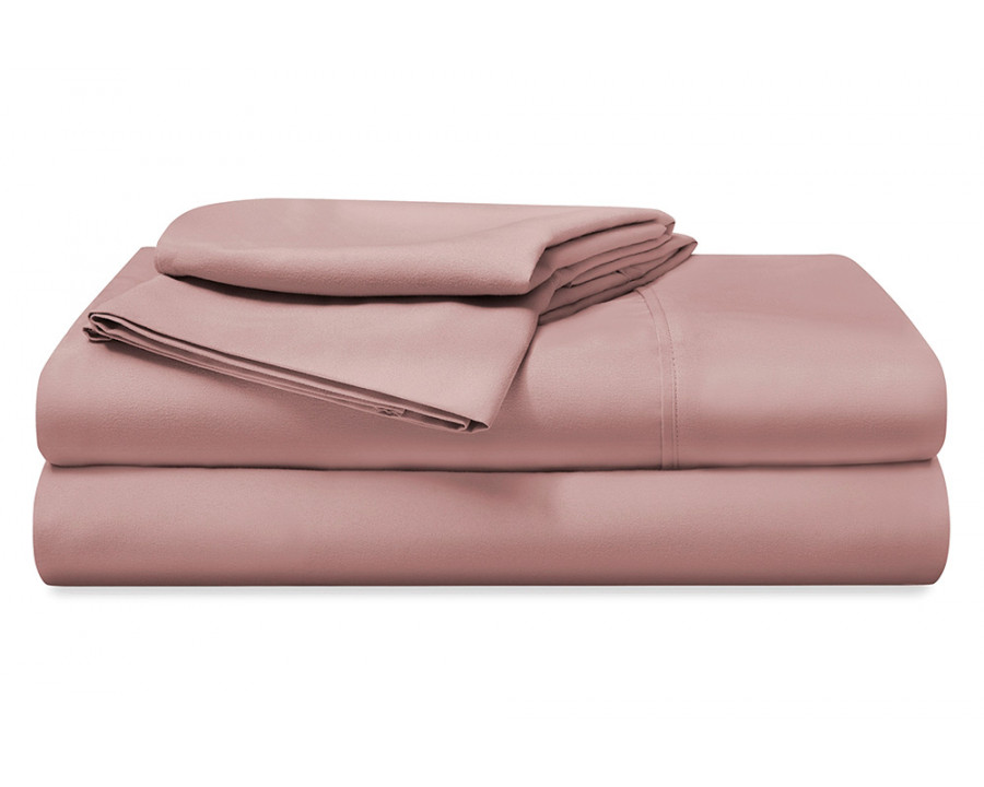 Bedgear Basic Sheet Set - Blush, Twin Size