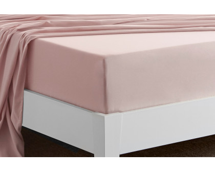 Bedgear Basic Sheet Set - Blush, Twin Size