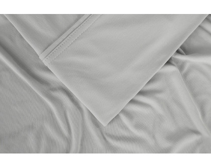 Bedgear Ver-Tex Sheet Set - Light Gray, Queen Size