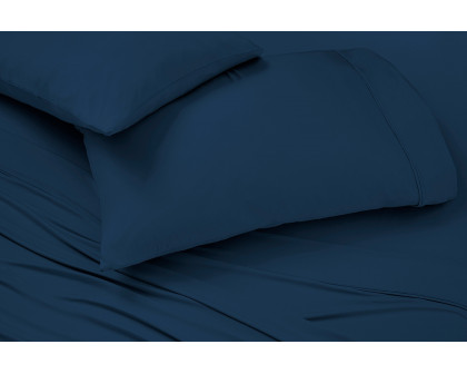 Bedgear Ver-Tex Sheet Set - Navy Blue, Queen Size