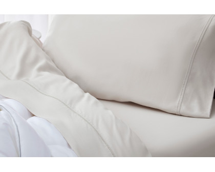 Bedgear Hyper-Linen Sheet Set - Bright White, Queen Size