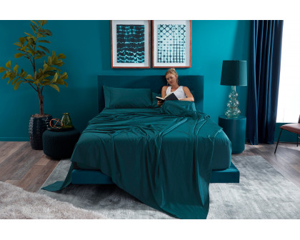 Bedgear Hyper-Cotton Sheet Set - Deep Teal, King Size