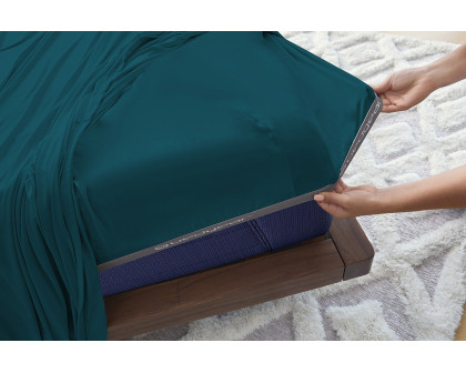 Bedgear Hyper-Cotton Sheet Set - Deep Teal, King Size