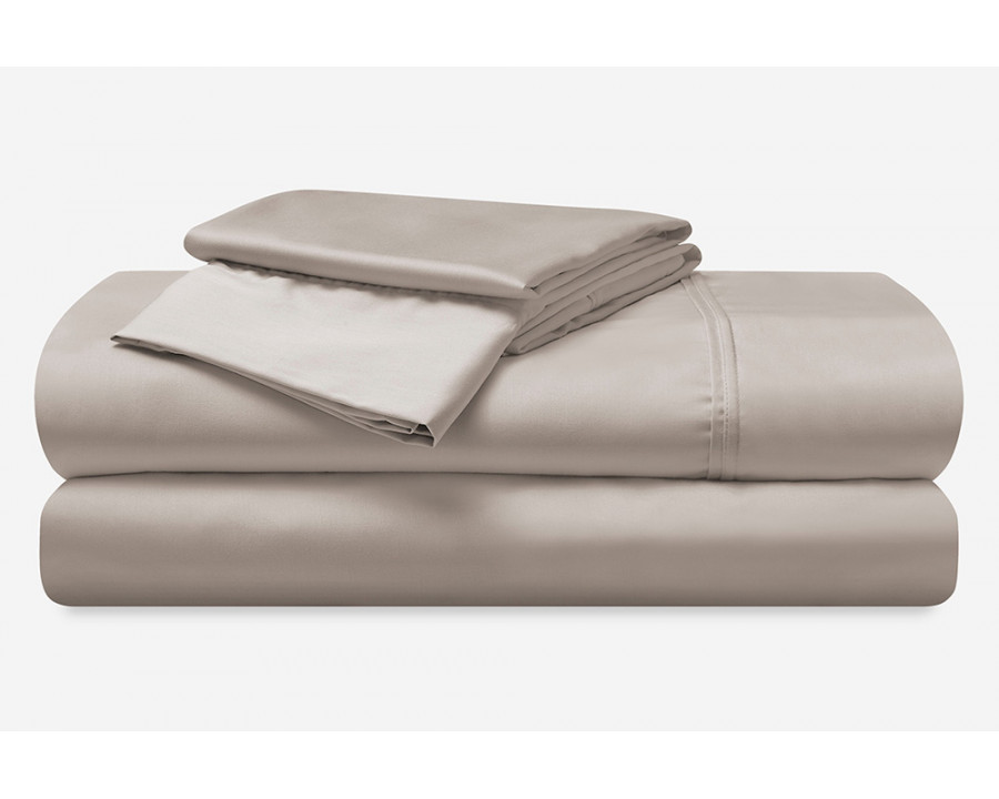 Bedgear Hyper-Cotton Sheet Set - Medium Beige, Twin Size