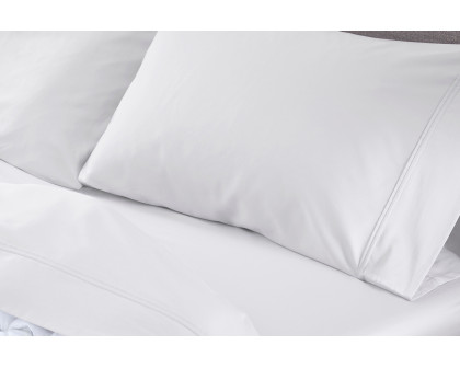 Bedgear Hyper-Cotton Sheet Set - Bright White, Twin Size