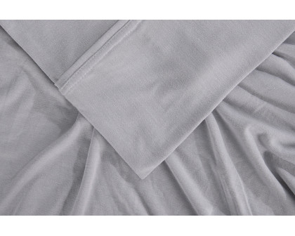 Bedgear Hyper-Wool Sheet Set - Light Gray, Split King/Split California King Size