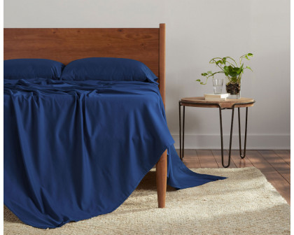 Bedgear Hyper-Cotton Sheet Set - Navy, Full