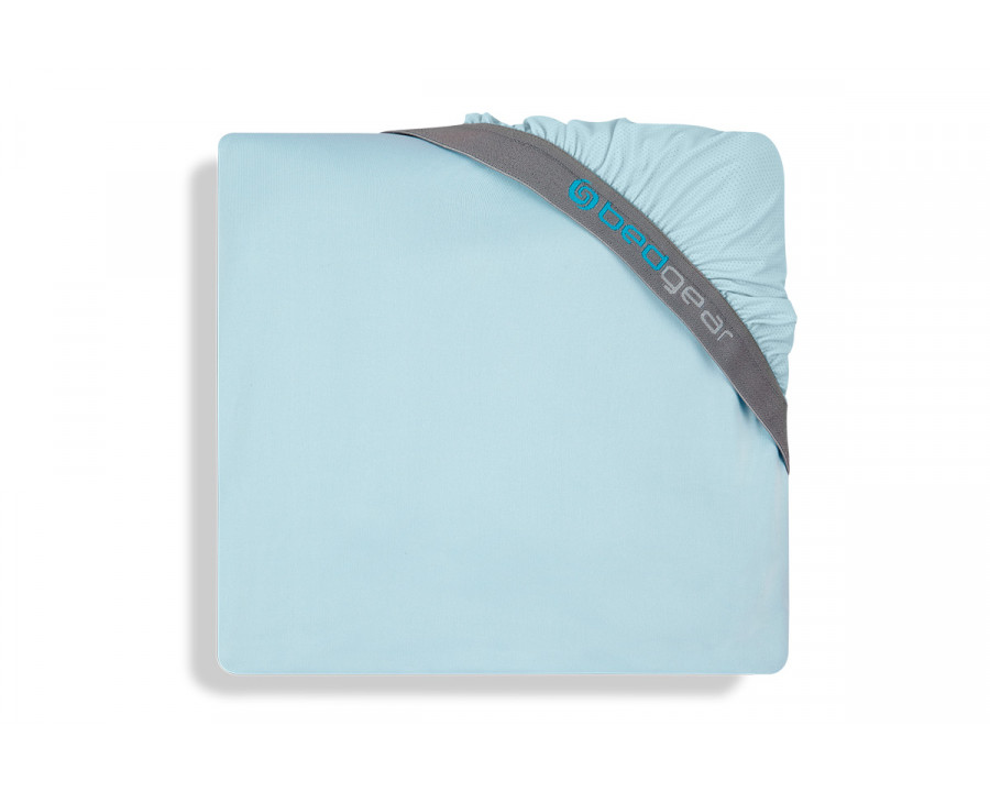 Bedgear Dri-Tec Performance Crib Sheets - Baby Blue