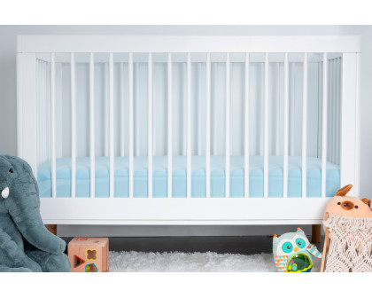 Bedgear Dri-Tec Performance Crib Sheets - Baby Blue