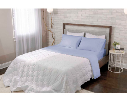 Bedgear Basic Sheet Set - Mist, Queen Size