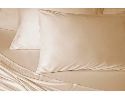 Bedgear Dri-Tec Pillowcase - Champagne, King Size