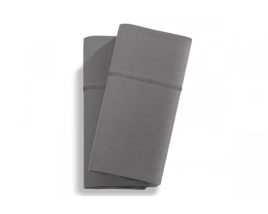 Bedgear Dri-Tec Pillowcase - Gray, King Size