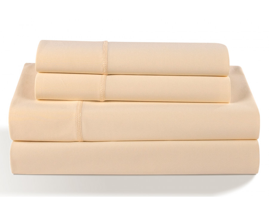 Bedgear Dri-Tec Sheet Set - Champagne, Split California King Size