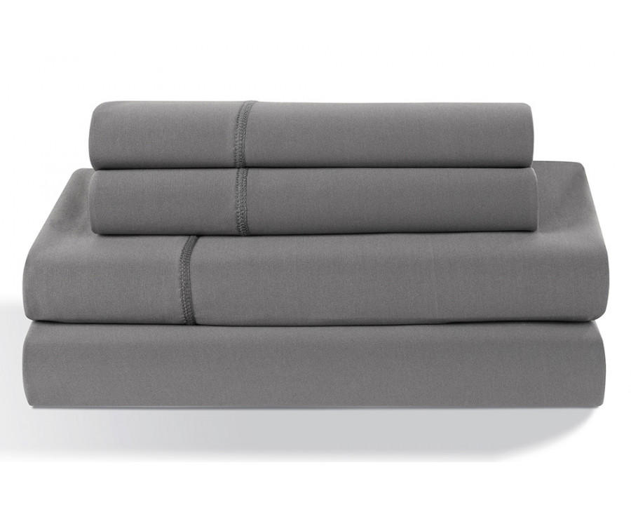 Bedgear Dri-Tec Sheet Set - Gray, California King Size