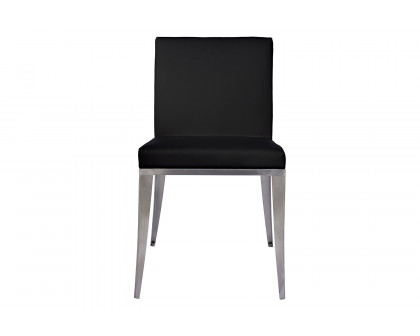 Bellini 1008 Dining Chair Set of 2 - Black