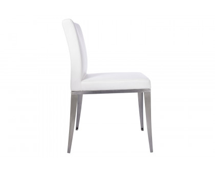 Bellini 1008 Dining Chair Set of 2 - White