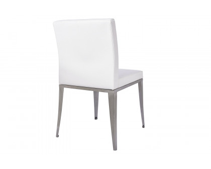 Bellini 1008 Dining Chair Set of 2 - White