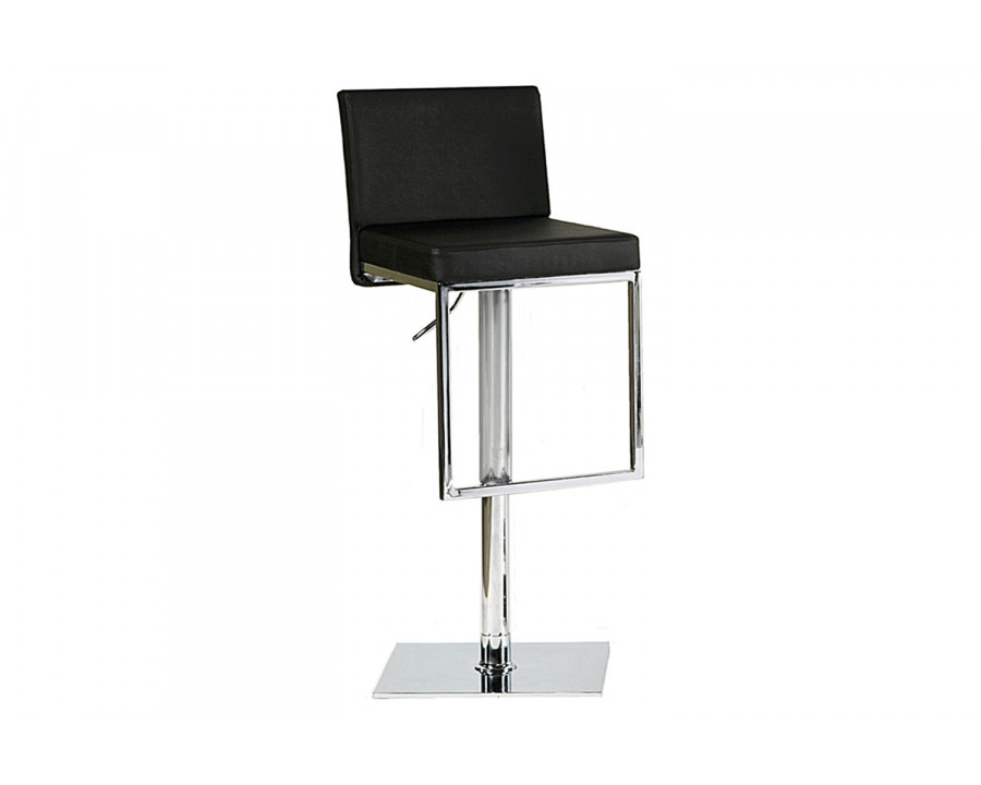 Bellini 134B Swivel Hydraulic Barstool - Black