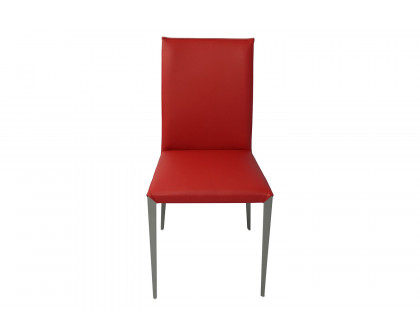 Bellini Air Dining Chairs Set of 2 - Red