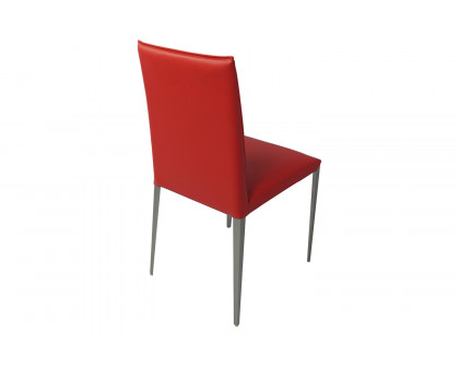 Bellini Air Dining Chairs Set of 2 - Red