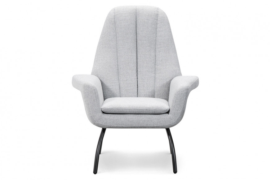 Bellini™ Alberto Accent Chair - Light Gray