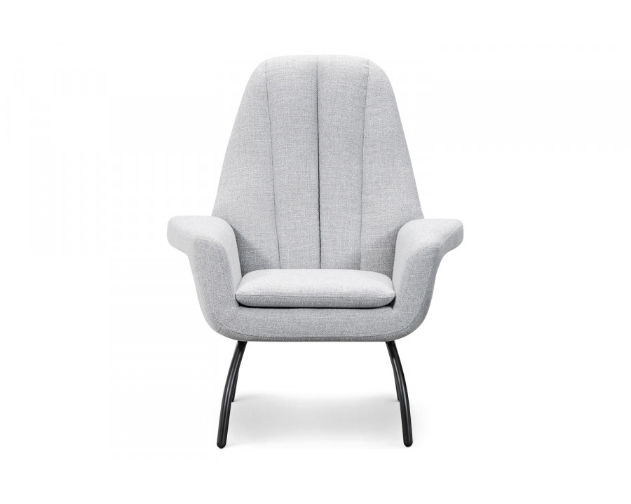 Bellini Alberto Accent Chair - Light Gray