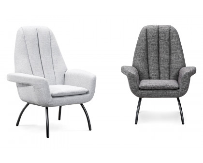 Bellini™ Alberto Accent Chair - Light Gray