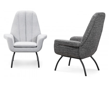 Bellini™ Alberto Accent Chair - Light Gray