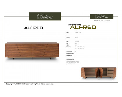 Bellini - Alfred Sideboard in Brown