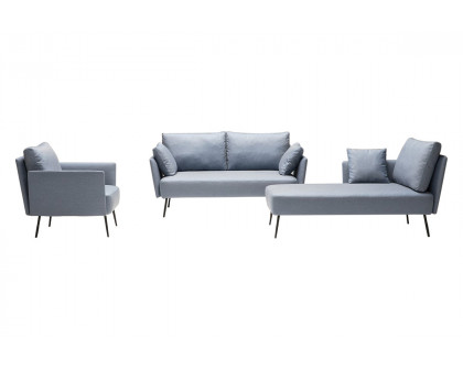 Bellini - Amore Sofa in Silver