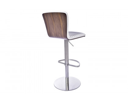 Bellini Argenta Barstool - White