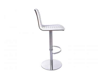 Bellini Argenta Barstool - White