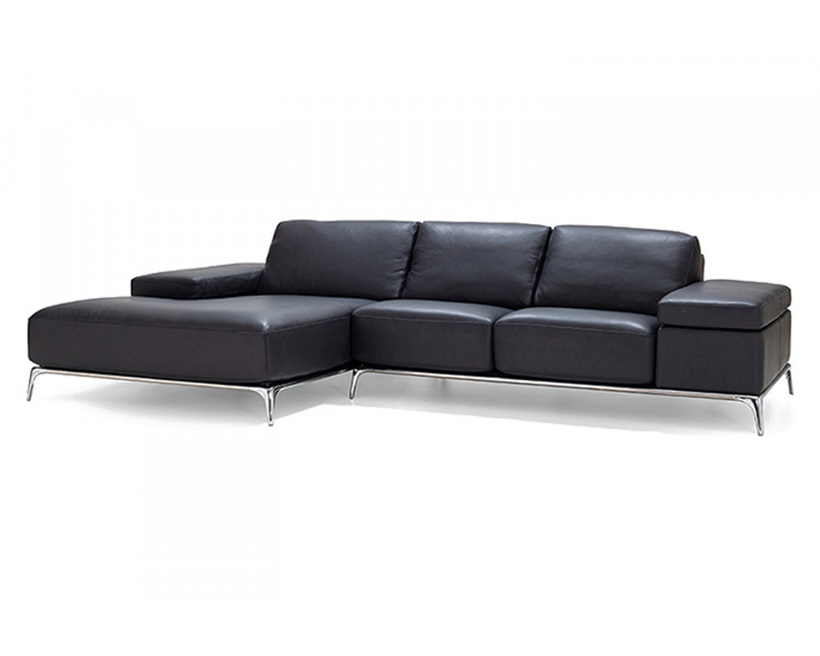 Bellini Arianna Sectional - Anthracite, Left Hand Facing