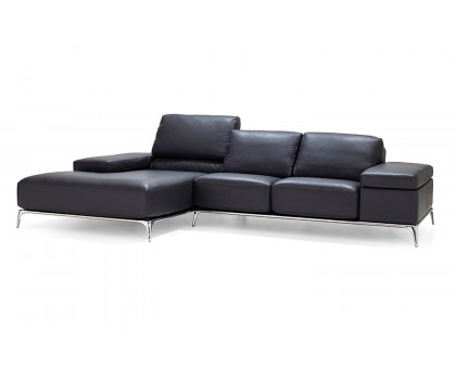 Bellini Arianna Sectional - Anthracite, Left Hand Facing