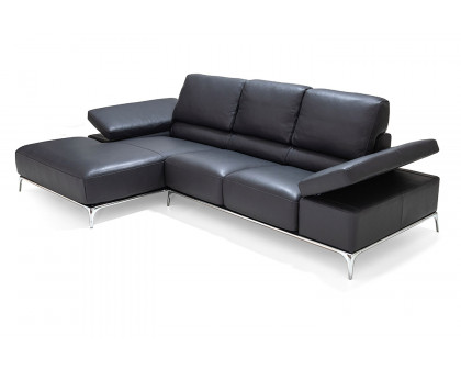 Bellini Arianna Sectional - Anthracite, Left Hand Facing