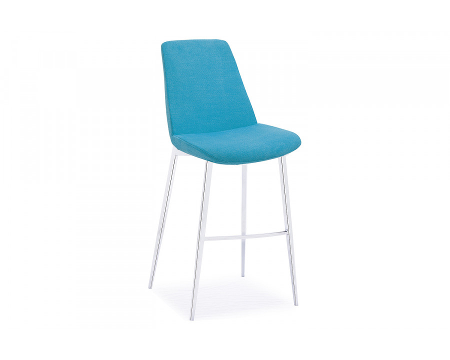 Bellini Athena Barstool Set of 2 - Blue