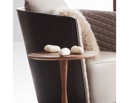 Bellini Baldo End Table - Light Walnut